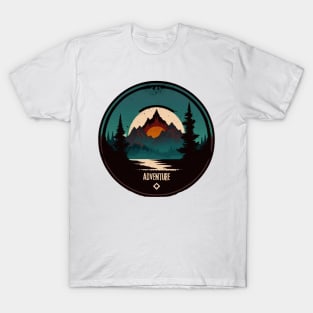 Adventure Sun Mountain T-Shirt